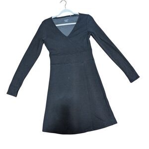 Toad & Co Finlay Faux Wrap Dress Tencel Stash Pocket active dress size Medium